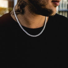 Load image into Gallery viewer, Glam Gold Necklace Iced