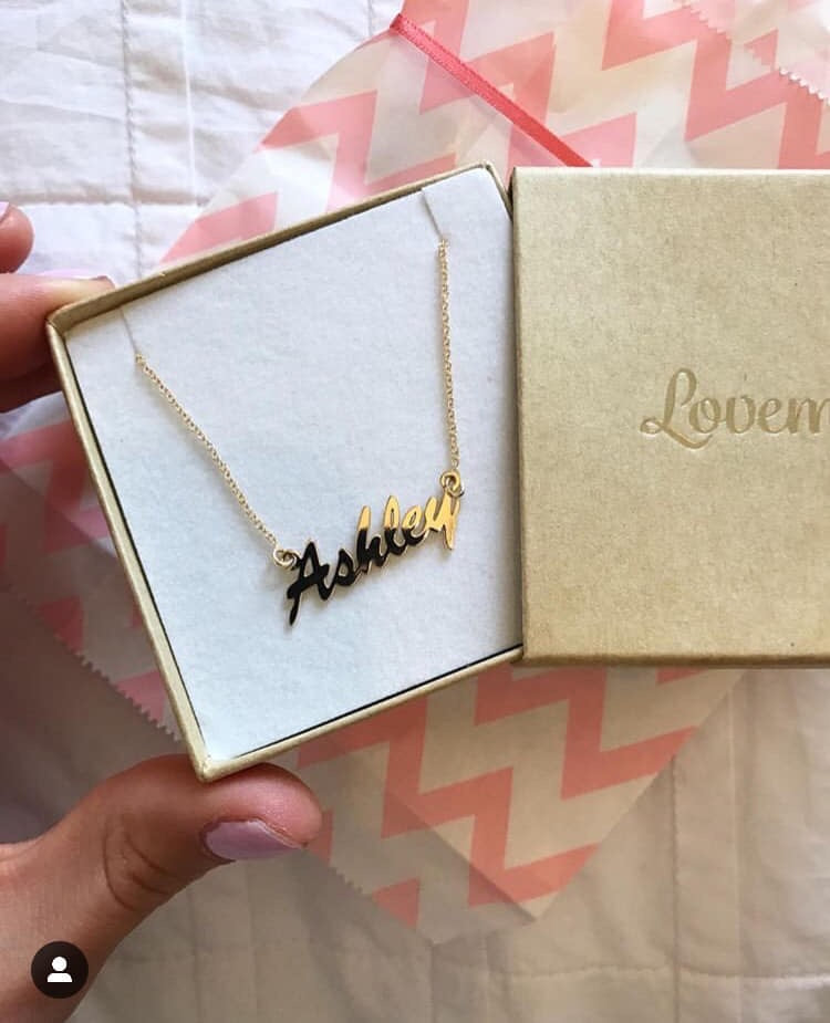 Custom name necklace dropshipping deals