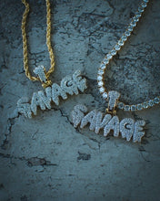 Load image into Gallery viewer, Glam Gold Savage Letter Necklace