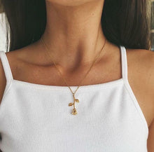 Load image into Gallery viewer, Long Chain Collier Pink Rose Flower Statement Necklace Women Jewelry Maxi Choker