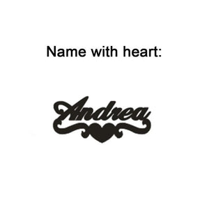 Glam Gold Custom Name Necklace