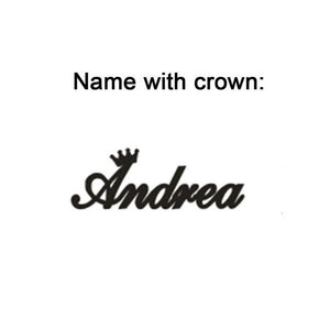Glam Gold Custom Name Necklace
