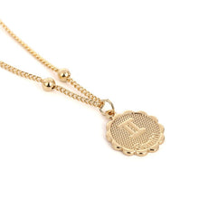 Load image into Gallery viewer, Glam Gold Twelve Horoscope Clavicle Chain Twelve Constellations Coin Necklace