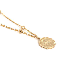 Load image into Gallery viewer, Glam Gold Twelve Horoscope Clavicle Chain Twelve Constellations Coin Necklace