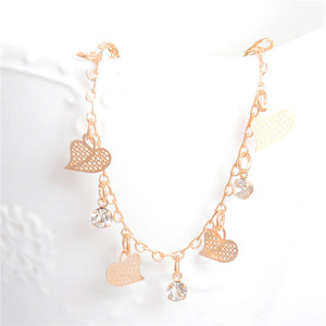 GLAM GOLD Sweet Simple Butterfly Shape Anklet Bracelet Chain Anklet