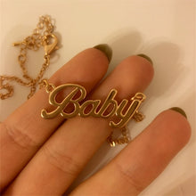 Load image into Gallery viewer, Glam Gold Dainty Cute BABY Iecklace