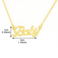 Load image into Gallery viewer, Glam Gold Dainty Cute BABY Iecklace