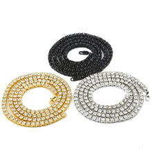 Load image into Gallery viewer, Glam Gold Iced Out Tennis Chains