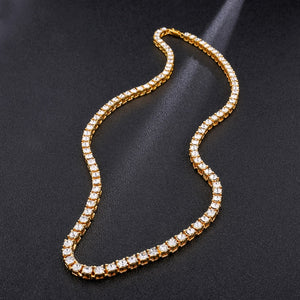 Glam Rhinestone Tennis Chain