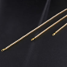 Load image into Gallery viewer, Glam Rhinestone Tennis Chain