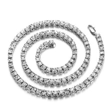 Load image into Gallery viewer, Glam Rhinestone Tennis Chain