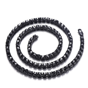 Glam Rhinestone Tennis Chain