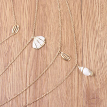 Load image into Gallery viewer, Glam Gold Female Shell Conch Chain Pendant Necklaces