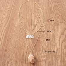 Load image into Gallery viewer, Glam Gold Classic Shell Conch Necklaces