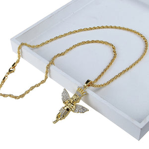 Glam Gold Little Angel Necklaces