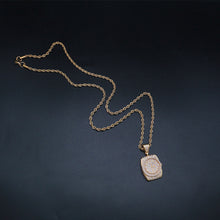 Load image into Gallery viewer, Glam Gold Fashion Watch Shape Pendant Long Chain Necklaces