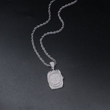 Load image into Gallery viewer, Glam Gold Fashion Watch Shape Pendant Long Chain Necklaces