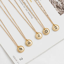 Load image into Gallery viewer, Glam Gold horoscope necklaces