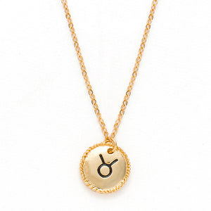 Glam Gold horoscope necklaces