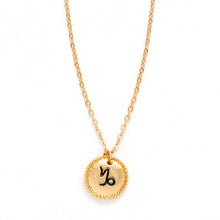 Load image into Gallery viewer, Glam Gold horoscope necklaces