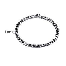 Load image into Gallery viewer, Glam Gold 3 TO 11MM MENS MIAMI CUBAN LINK BRACELET IN STAINLESS STEEL
