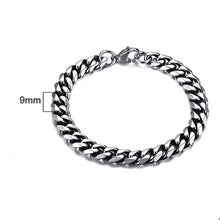 Load image into Gallery viewer, Glam Gold 3 TO 11MM MENS MIAMI CUBAN LINK BRACELET IN STAINLESS STEEL