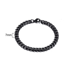 Load image into Gallery viewer, Glam Gold 3 TO 11MM MENS MIAMI CUBAN LINK BRACELET IN STAINLESS STEEL