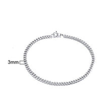 Load image into Gallery viewer, Glam Gold 3 TO 11MM MENS MIAMI CUBAN LINK BRACELET IN STAINLESS STEEL