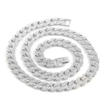 Load image into Gallery viewer, Glam Gold New 15mm Iced Out Miami Cuban Link Chain Necklace