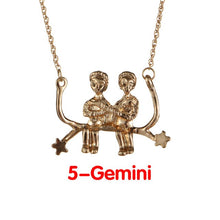 Load image into Gallery viewer, Glam Gold Horoscope Necklaces
