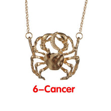 Load image into Gallery viewer, Glam Gold Horoscope Necklaces