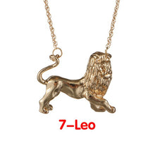 Load image into Gallery viewer, Glam Gold Horoscope Necklaces