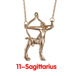 Glam Gold Horoscope Necklaces