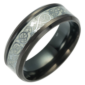 Glam Gold Luminous Plated silver Ring