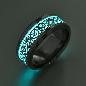 Glam Gold Luminous Plated silver Ring