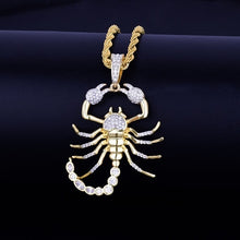Load image into Gallery viewer, Scorpion Pendant Necklace Chain