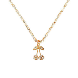 Portrait Coin Cross Crystal Chokers Necklace Set