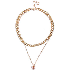 Portrait Coin Cross Crystal Chokers Necklace Set