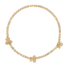 Load image into Gallery viewer, Luxury Rhinestone Tennis Cuban Choker Necklace