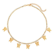 Load image into Gallery viewer, Luxury Rhinestone Tennis Cuban Choker Necklace
