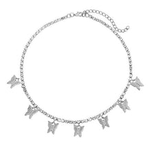 Load image into Gallery viewer, Luxury Rhinestone Tennis Cuban Choker Necklace