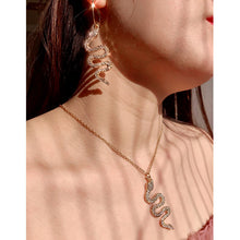 Load image into Gallery viewer, Snake Pendant Necklace