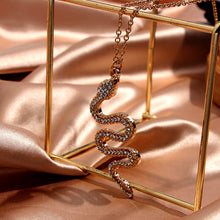 Load image into Gallery viewer, Snake Pendant Necklace