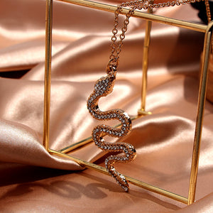Snake Pendant Necklace