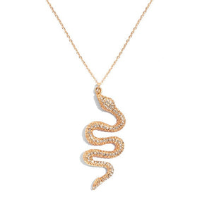 Snake Pendant Necklace