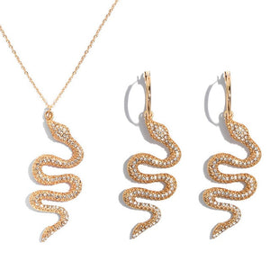 Snake Pendant Necklace