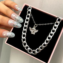 Load image into Gallery viewer, High Quality Initial Chunky Choker Chain Necklace