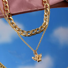 Load image into Gallery viewer, High Quality Initial Chunky Choker Chain Necklace