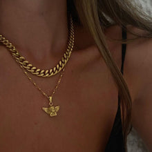 Load image into Gallery viewer, High Quality Initial Chunky Choker Chain Necklace