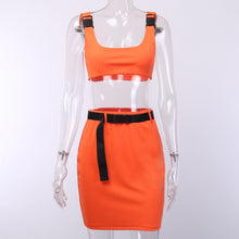 Load image into Gallery viewer, Two Piece Set Fluorescent Party Night